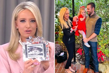 Kayleigh McEnany “wiped away tears” as she revealed her third child is