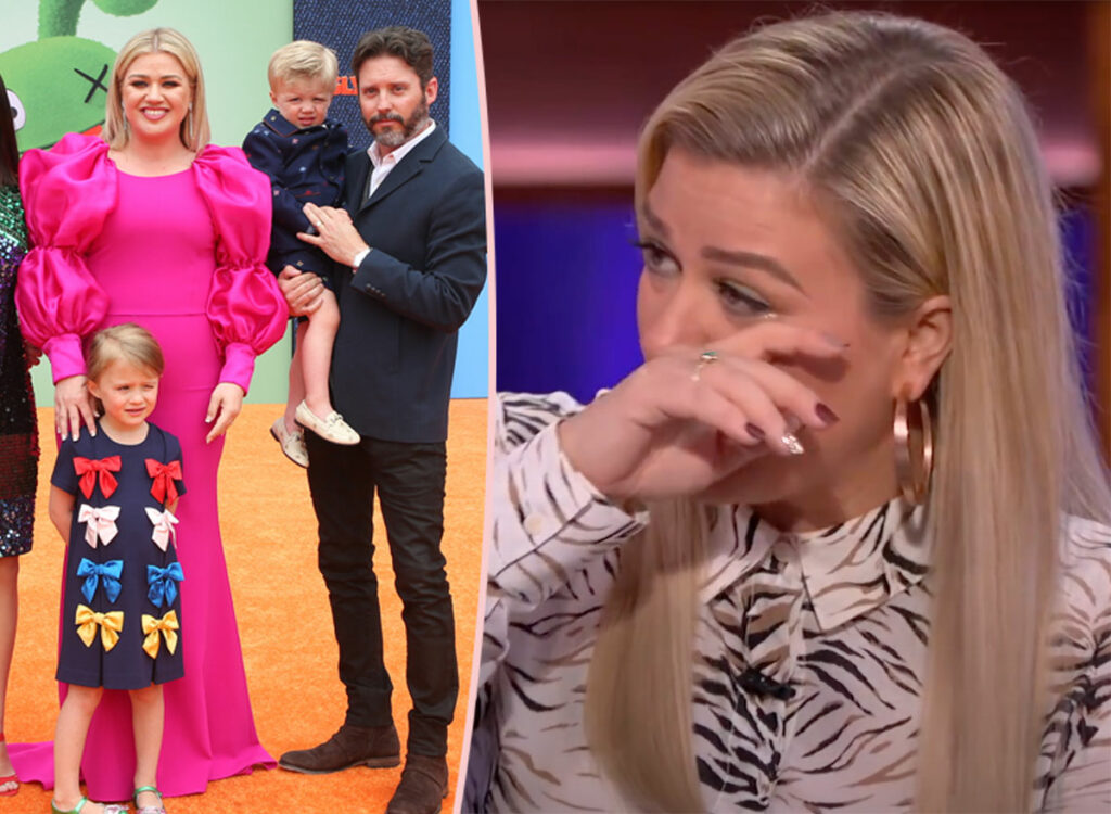 Kelly Clarkson opened up about her children’s emotional struggles after(02)
