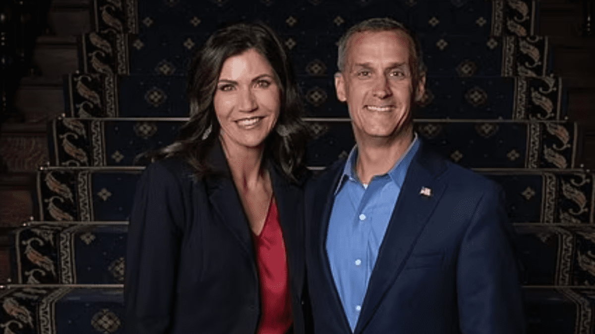 VIDEO Byron, Kristi Noem's spouse, surprised many with his response